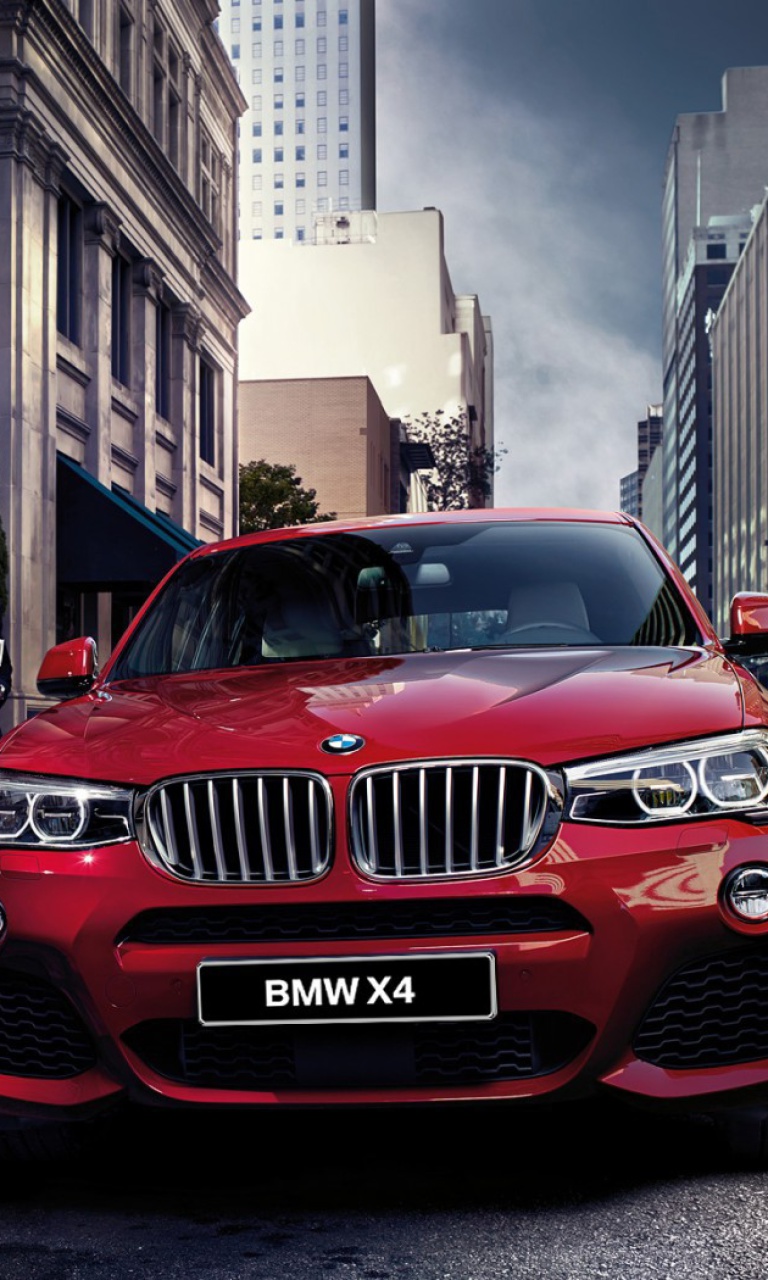 Обои BMW X4 2015 768x1280