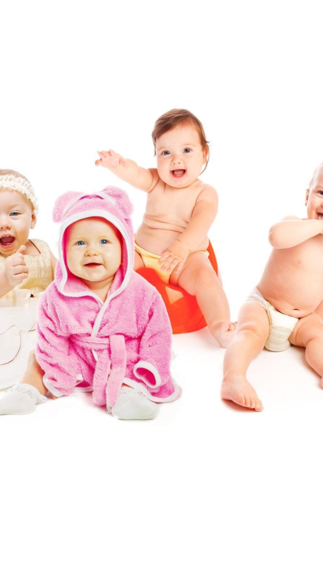 Cute Babies wallpaper 640x1136
