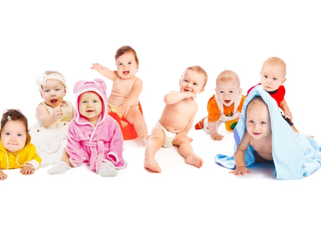 Cute Babies wallpaper 640x480