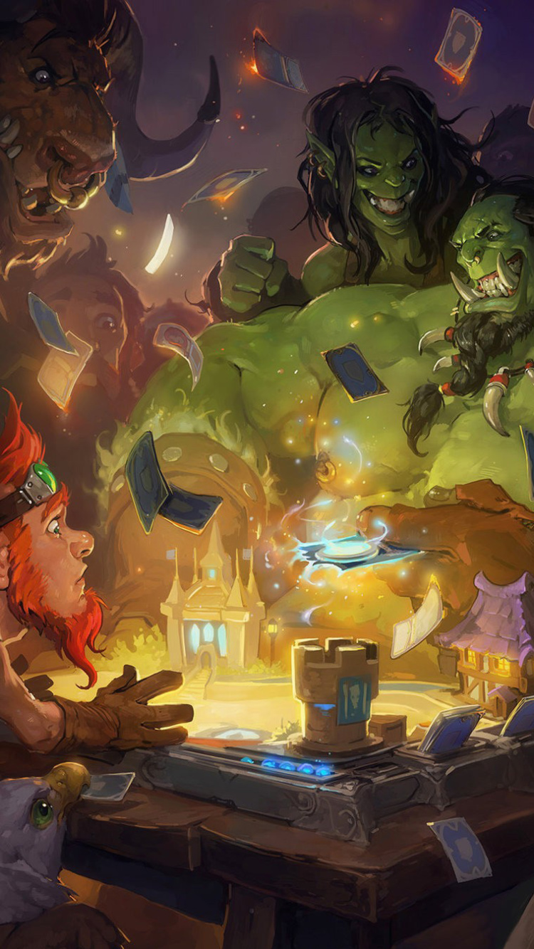 Hearthstone Heroes of Warcraft wallpaper 750x1334