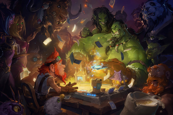 Das Hearthstone Heroes of Warcraft Wallpaper