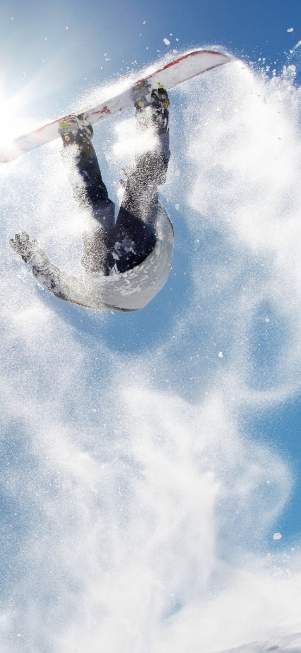 Screenshot №1 pro téma Snowboard Jump 1170x2532