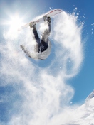 Snowboard Jump wallpaper 132x176