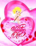 Sfondi Valentines Day Angel 128x160