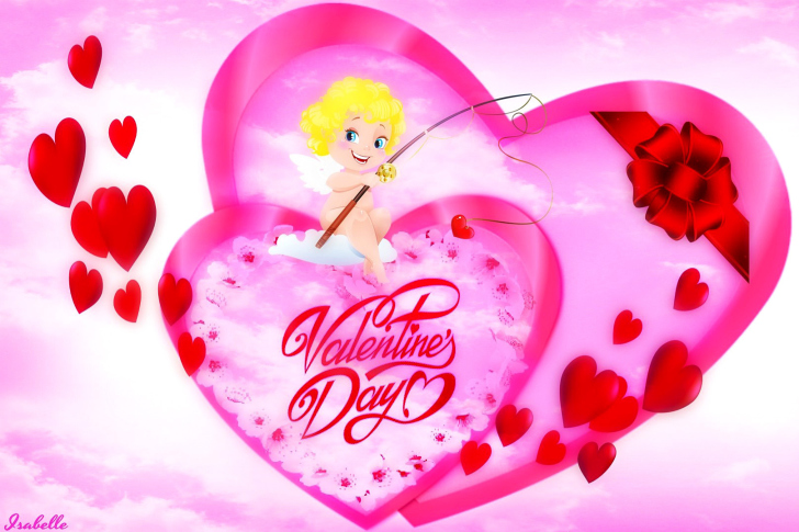 Valentines Day Angel wallpaper