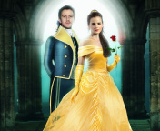 Sfondi Beauty and the Beast Dan Stevens, Emma Watson 176x144