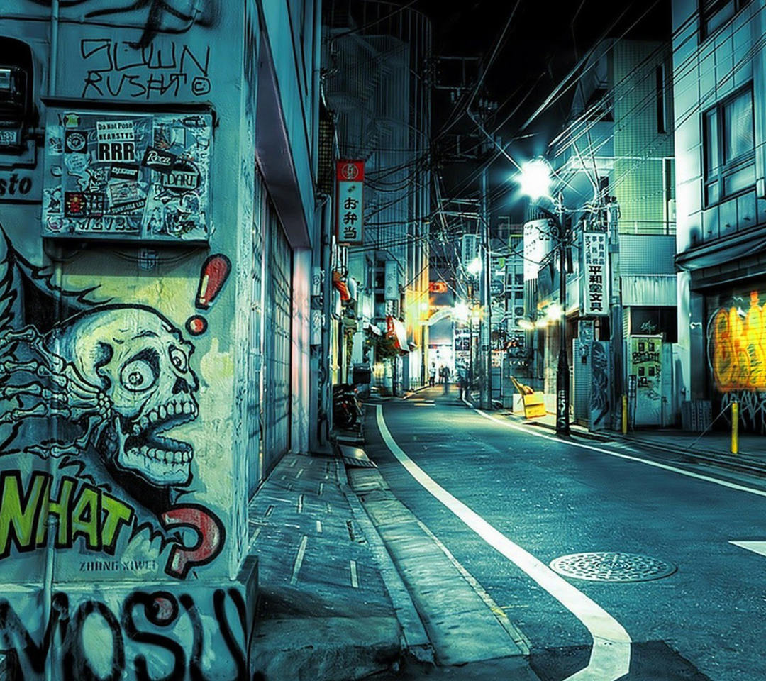Das Street Graffiti Wallpaper 1080x960