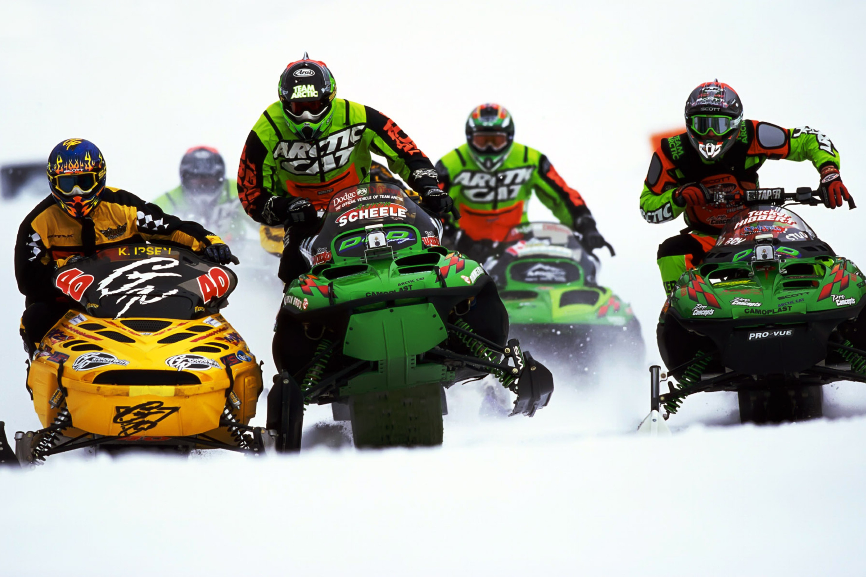 Das Snowmobile Wallpaper 2880x1920