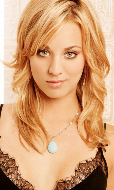 Kaley Cuoco from The Big Bang Theory wallpaper 480x800