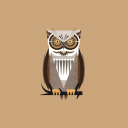 Owl Illustration wallpaper 128x128