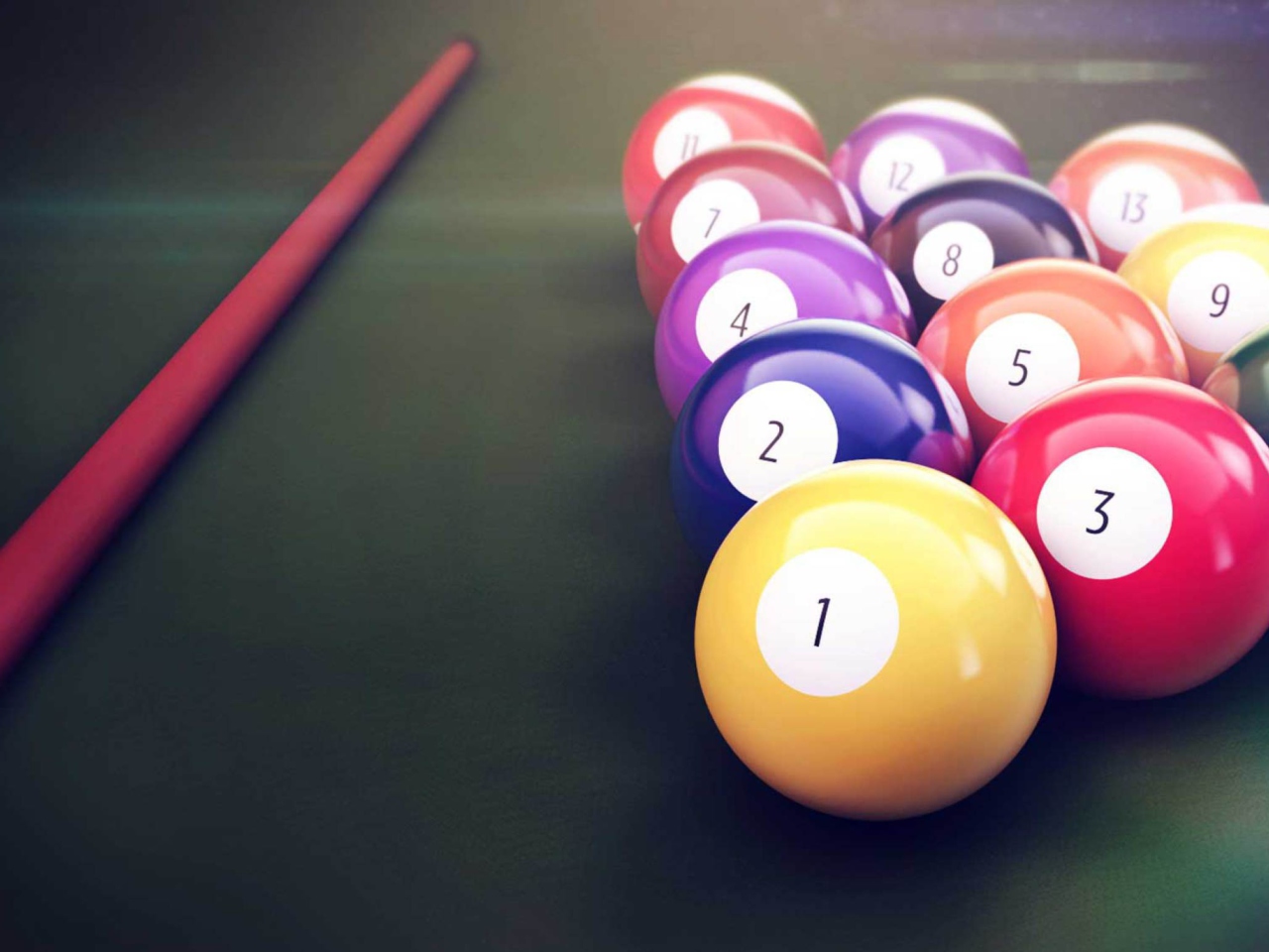 Screenshot №1 pro téma Billiard Balls 1280x960