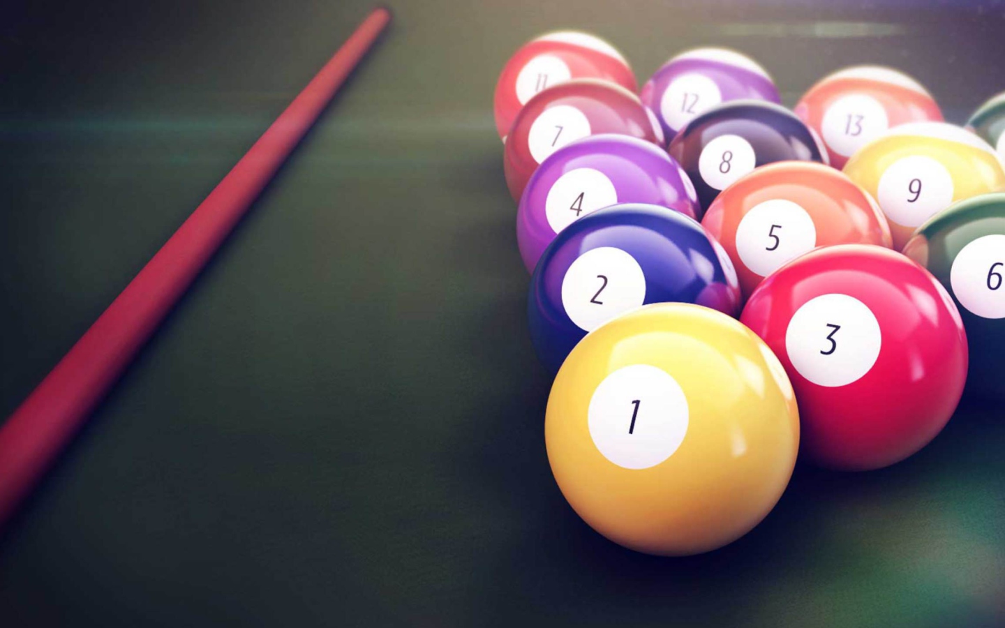 Billiard Balls screenshot #1 1440x900