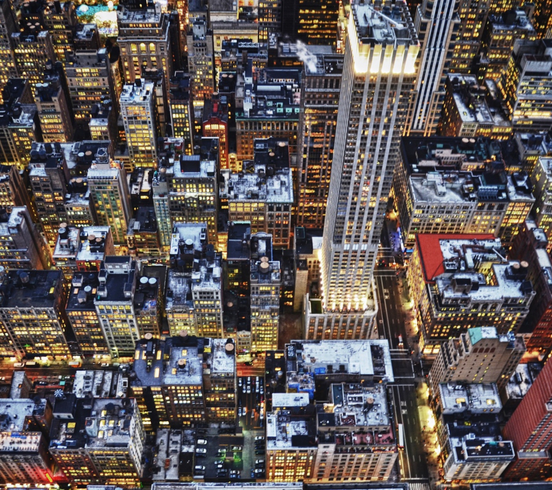 Das Big City Lights Wallpaper 1080x960