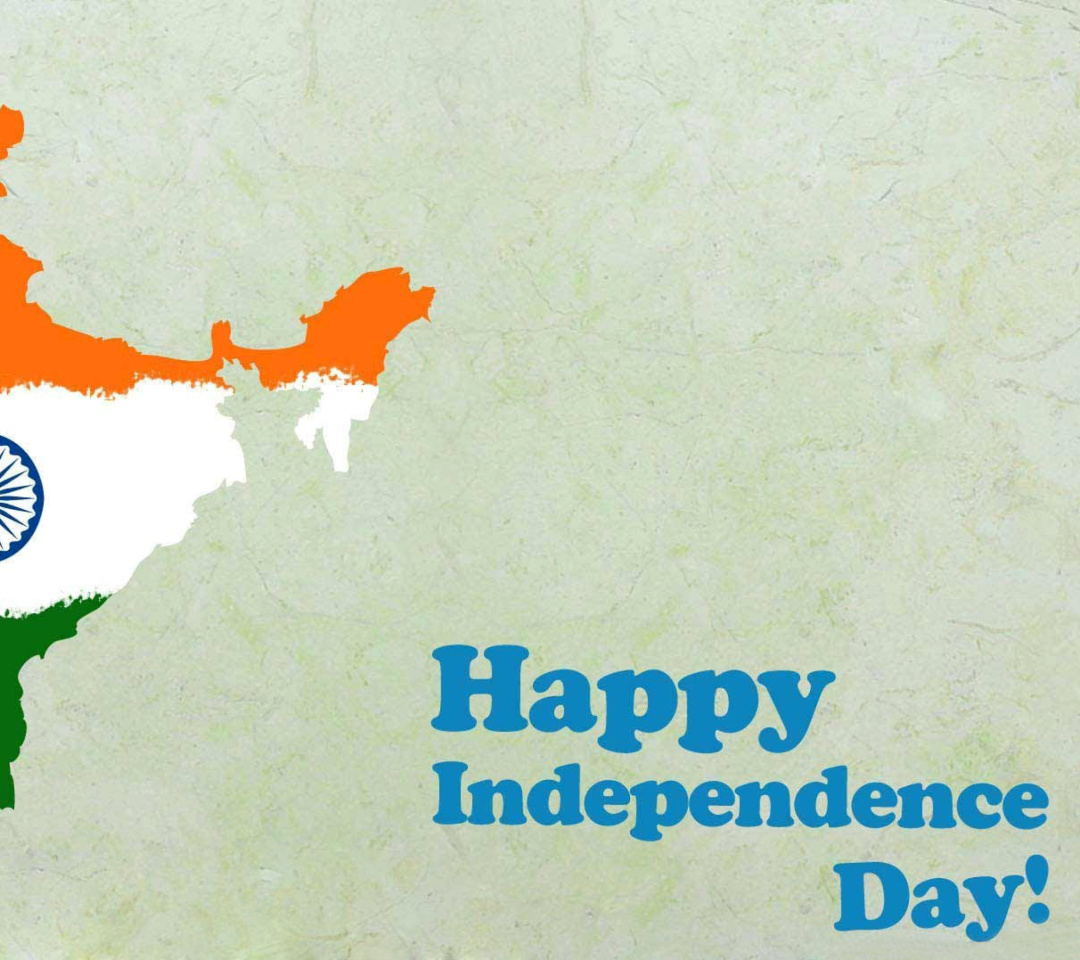 Das Happy Independence Day India Wallpaper 1080x960