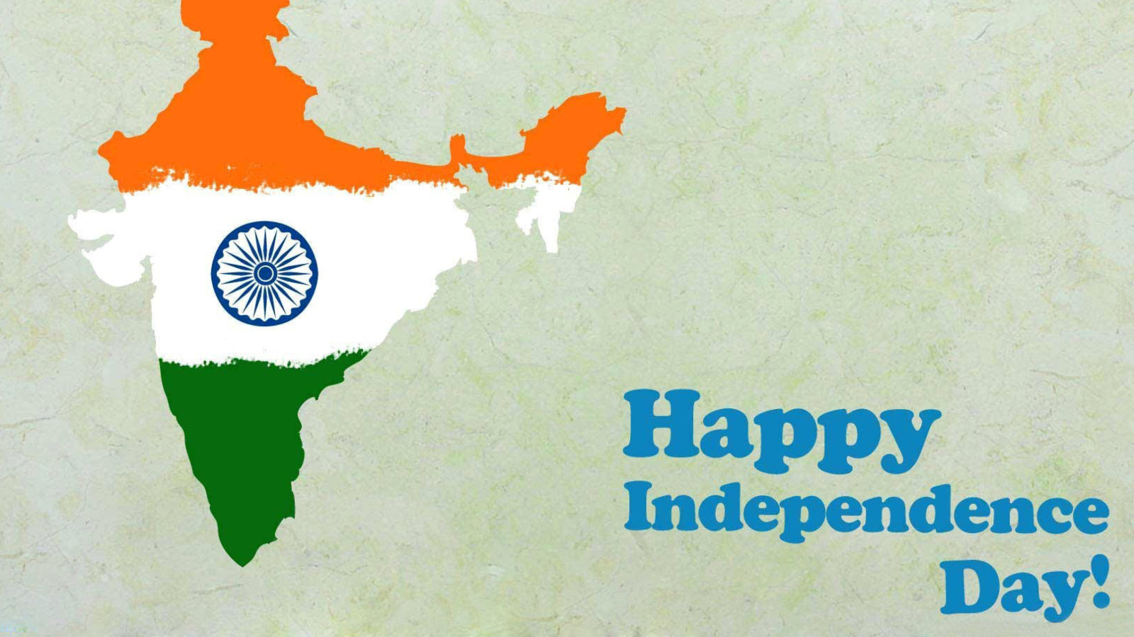 Обои Happy Independence Day India 1600x900