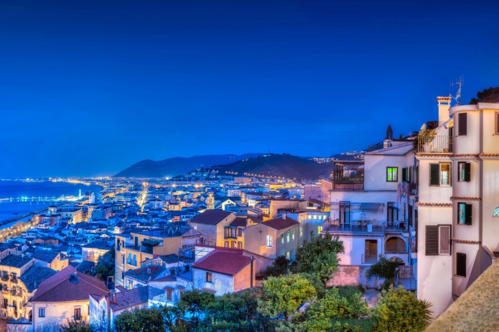 Fondo de pantalla Amalfi Coast and Gulf of Salerno in Campania