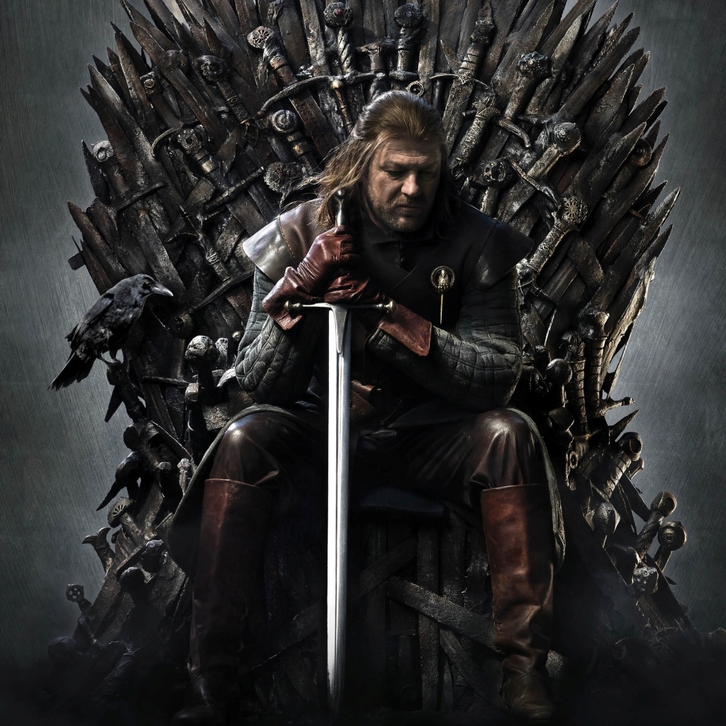 Das Game Of Thrones A Song of Ice and Fire with Ned Star Wallpaper 1024x1024