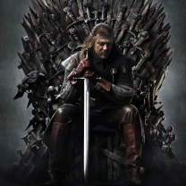 Sfondi Game Of Thrones A Song of Ice and Fire with Ned Star 208x208