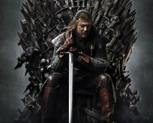 Game Of Thrones A Song of Ice and Fire with Ned Star wallpaper 220x176
