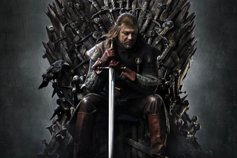 Обои Game Of Thrones A Song of Ice and Fire with Ned Star 480x320