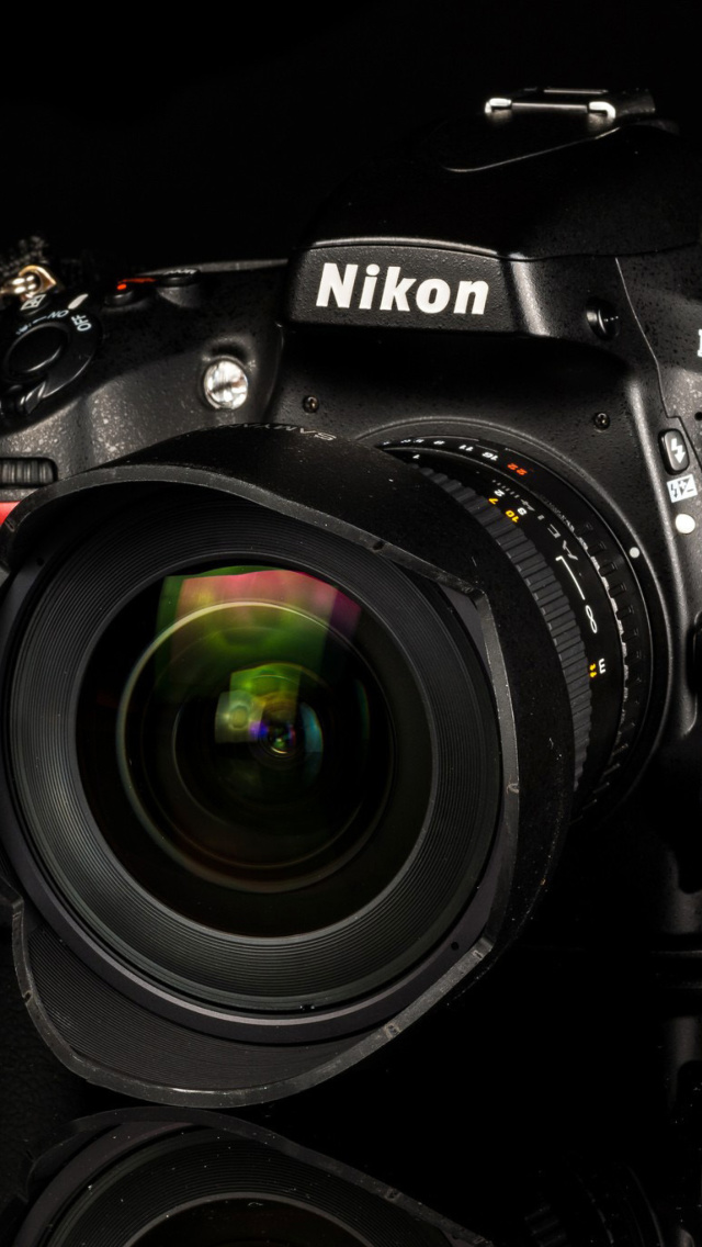 Das Nikon D800 Wallpaper 640x1136