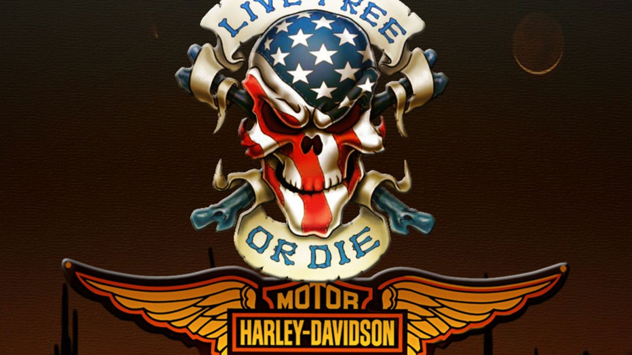 Fondo de pantalla Harley Davidson 1280x720