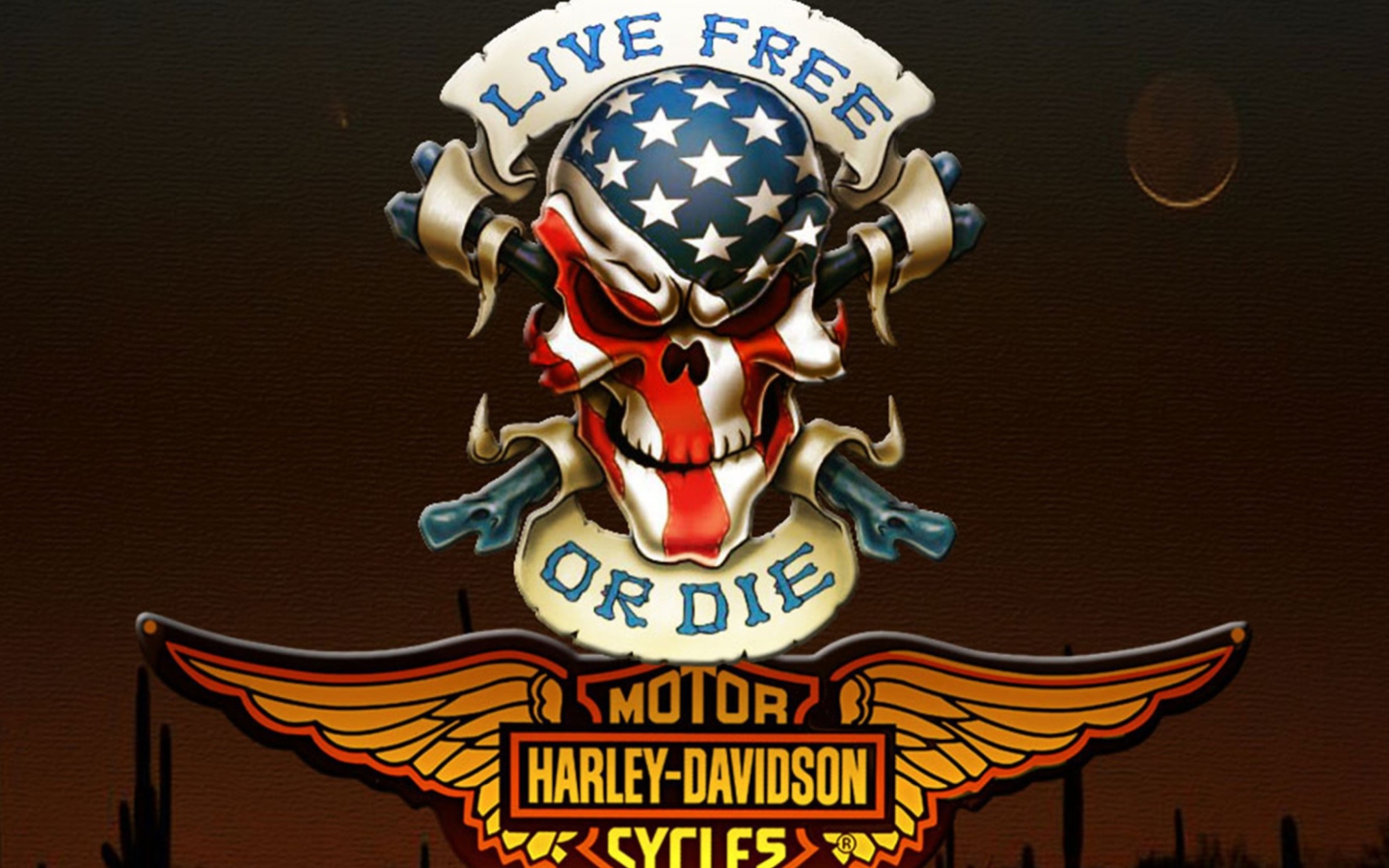 Das Harley Davidson Wallpaper 1440x900