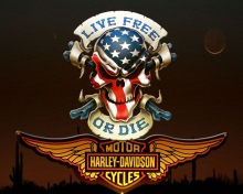 Das Harley Davidson Wallpaper 220x176