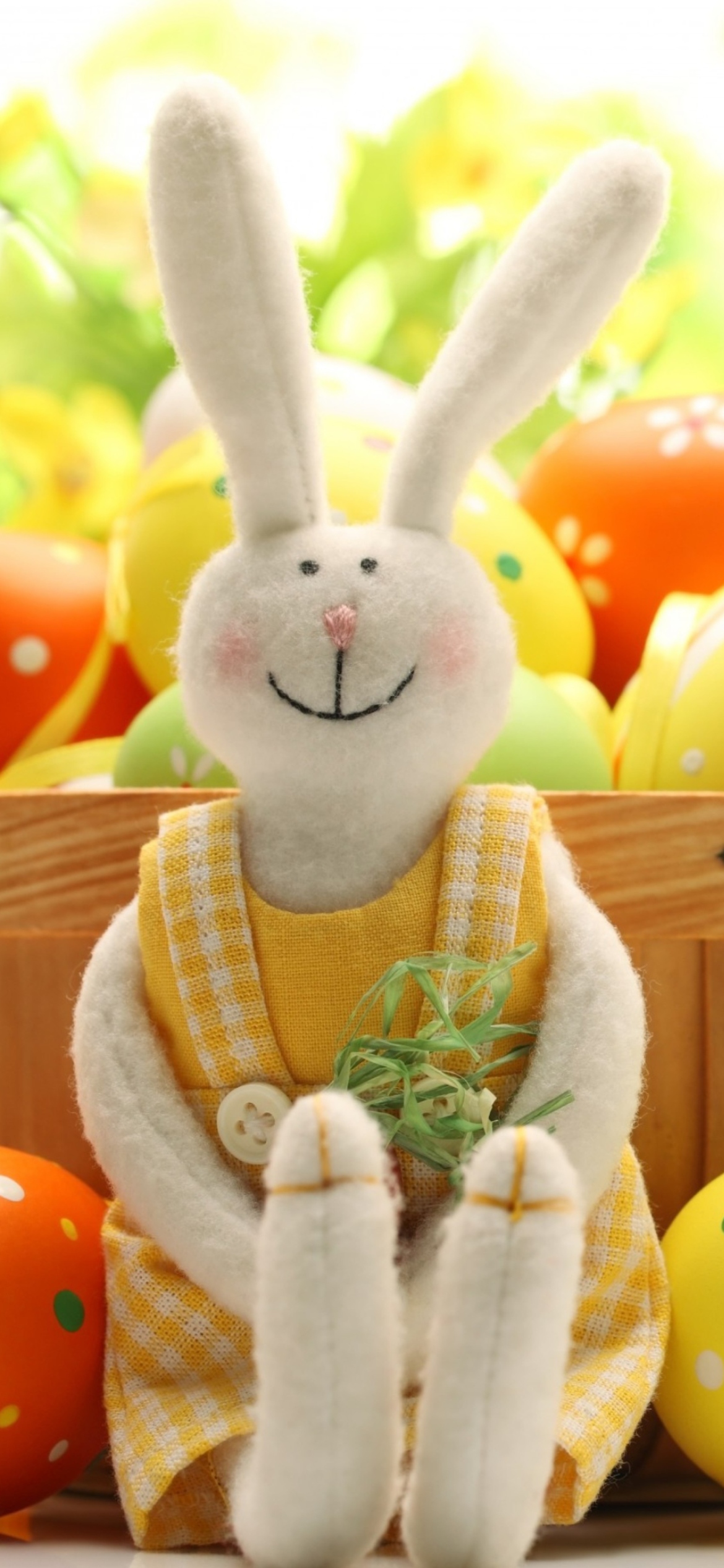 Das Cute Easter Bunny Wallpaper 1170x2532