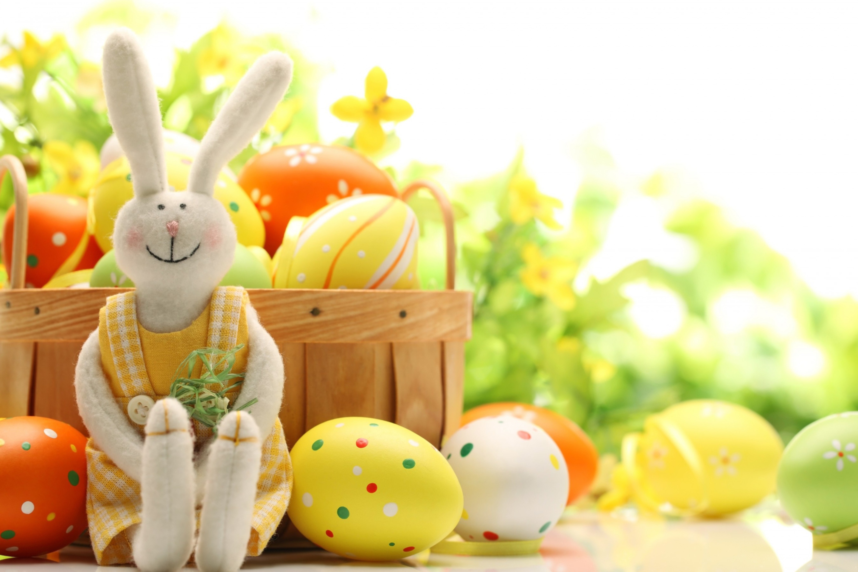 Fondo de pantalla Cute Easter Bunny 2880x1920