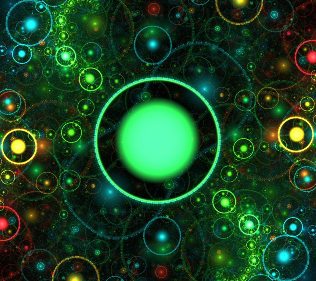 Circles Pattern Abstract screenshot #1 1080x960