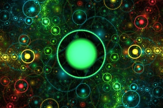Circles Pattern Abstract Picture for Android, iPhone and iPad