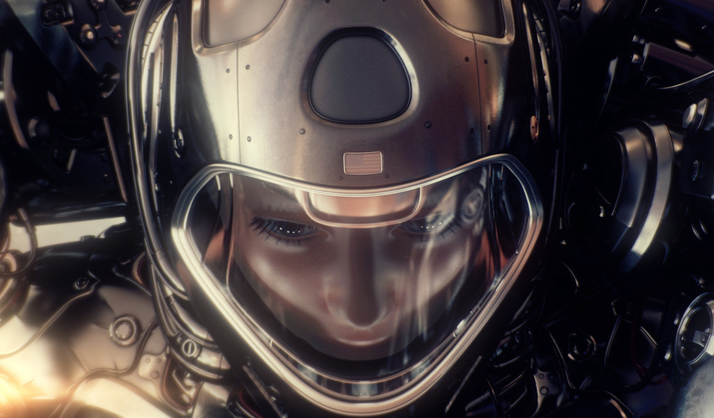 Astronaut in Space Suit screenshot #1 1024x600