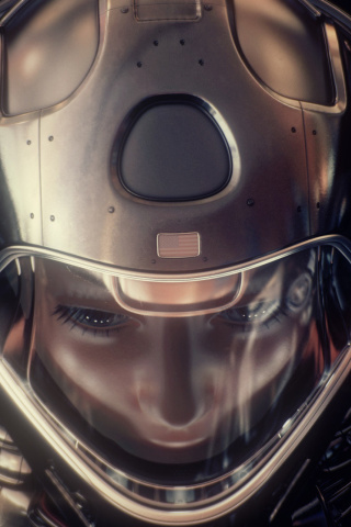 Astronaut in Space Suit screenshot #1 320x480