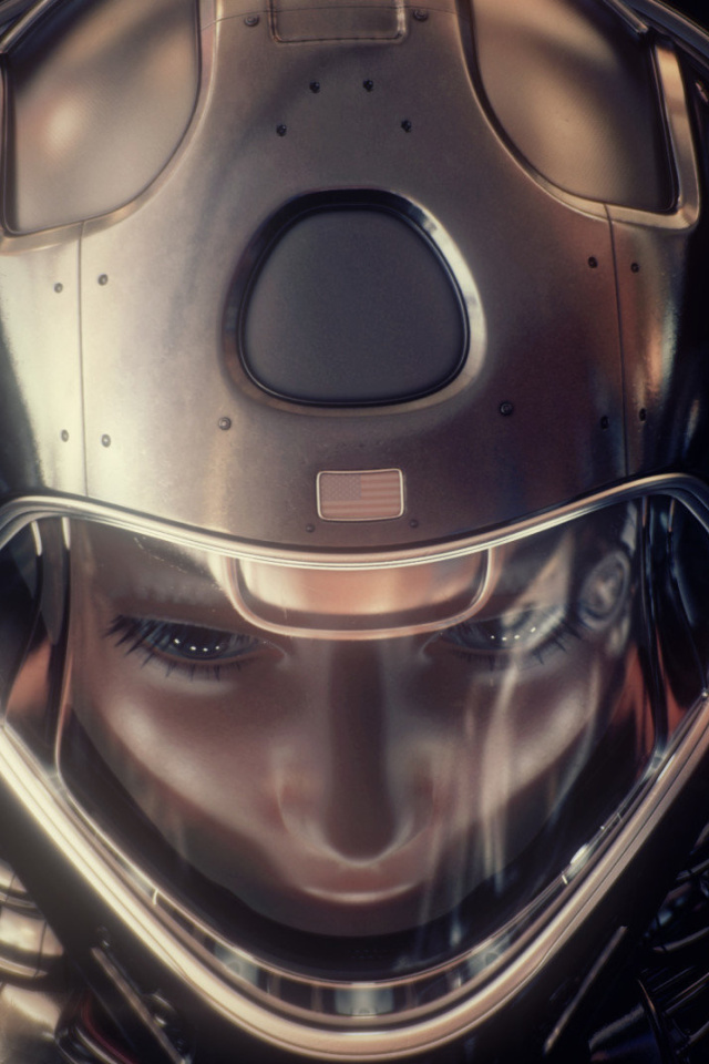 Astronaut in Space Suit screenshot #1 640x960