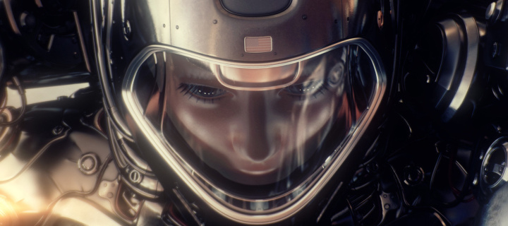 Astronaut in Space Suit screenshot #1 720x320