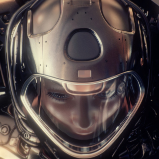 Astronaut in Space Suit - Obrázkek zdarma pro iPad