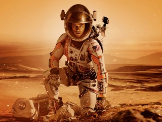 Das The Martian Wallpaper 320x240