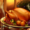 Fondo de pantalla Thanksgiving Feast 128x128