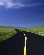 Road Landscape and Heaven screenshot #1 176x220