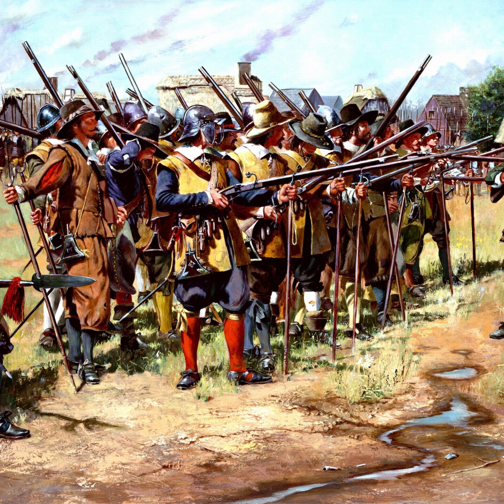 Fondo de pantalla United States ational Guard Painting 1024x1024