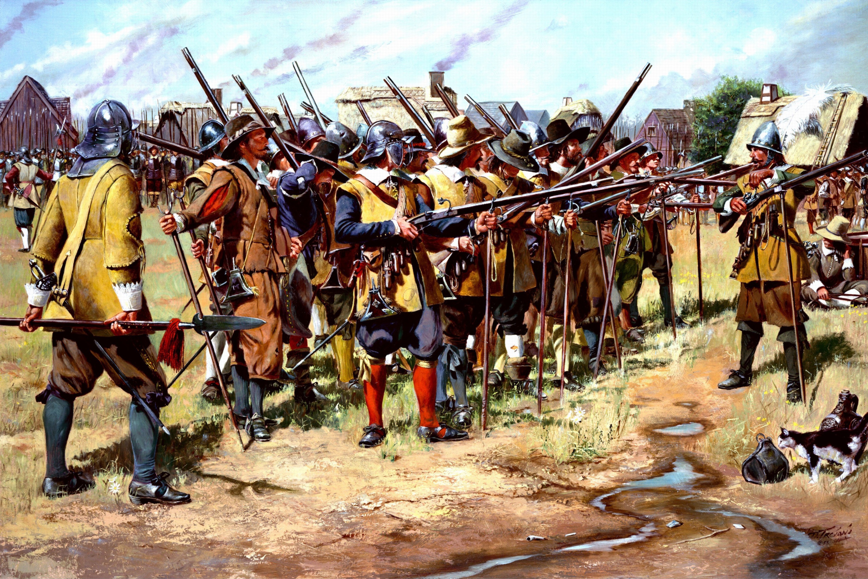 United States ational Guard Painting screenshot #1 2880x1920
