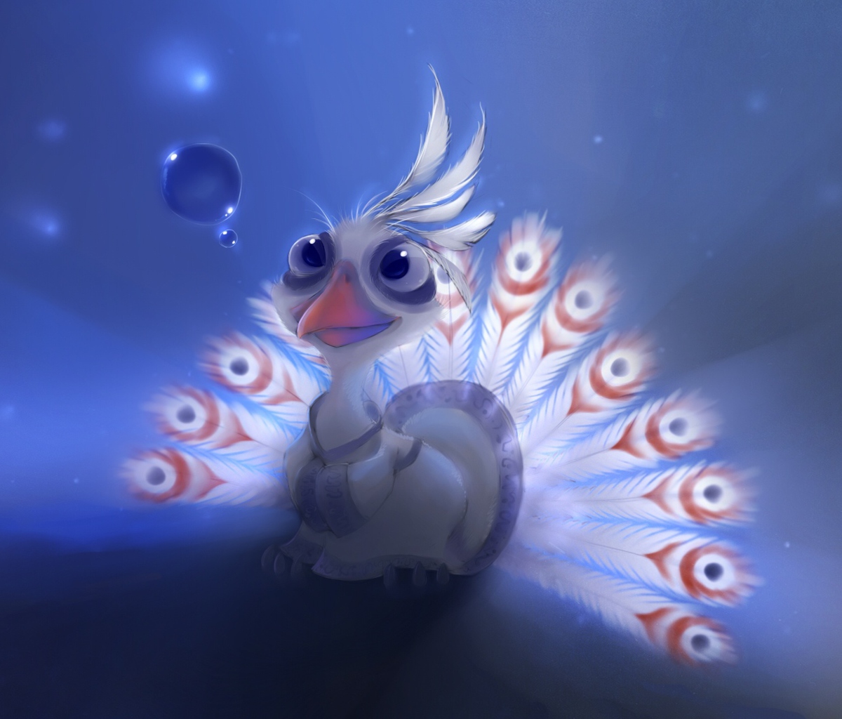 Cute Peacock screenshot #1 1200x1024