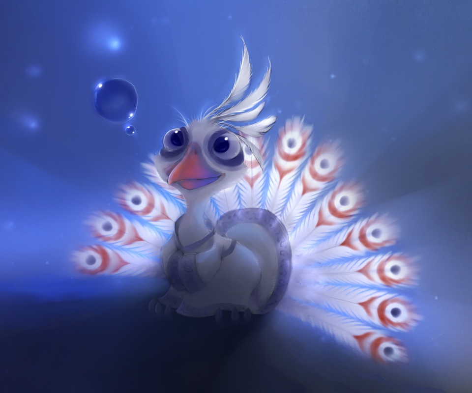 Cute Peacock screenshot #1 960x800