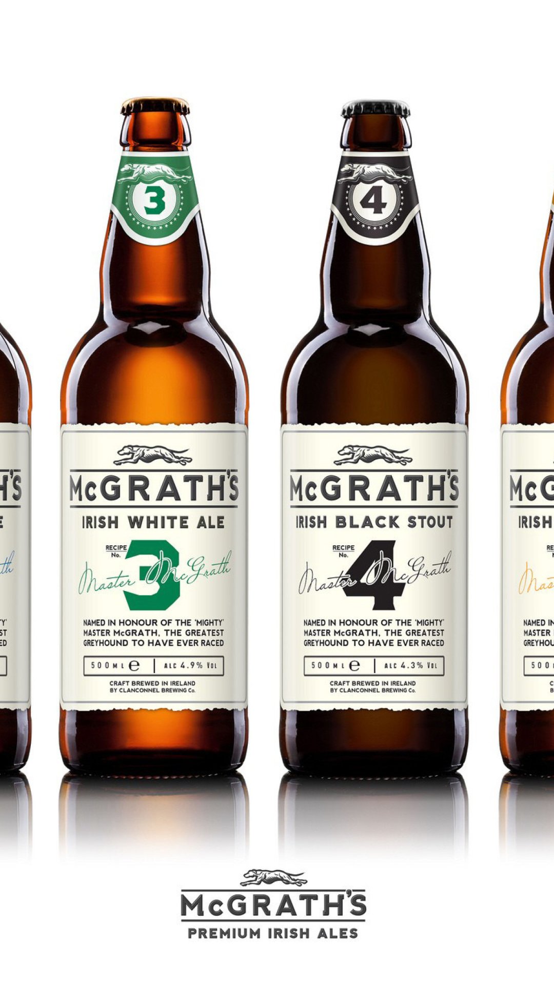 McGraths Premium Irish Ales wallpaper 1080x1920