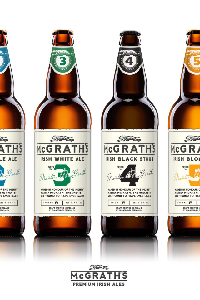 Sfondi McGraths Premium Irish Ales 640x960