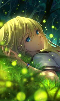 Sfondi Everlasting Summer Anime 240x400