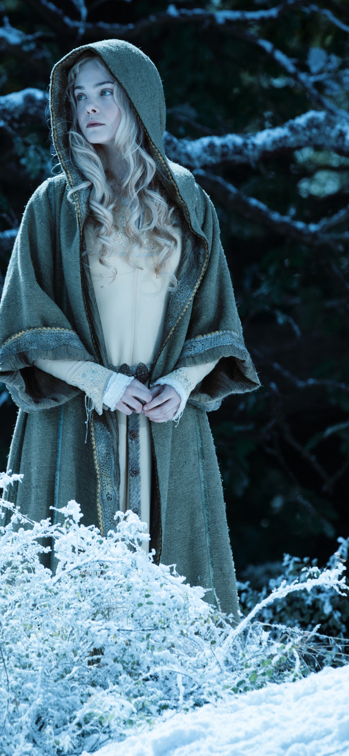 Maleficent With Elle Fanning wallpaper 1170x2532