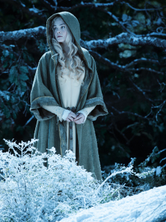 Maleficent With Elle Fanning wallpaper 240x320