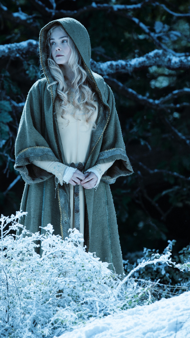 Maleficent With Elle Fanning wallpaper 640x1136